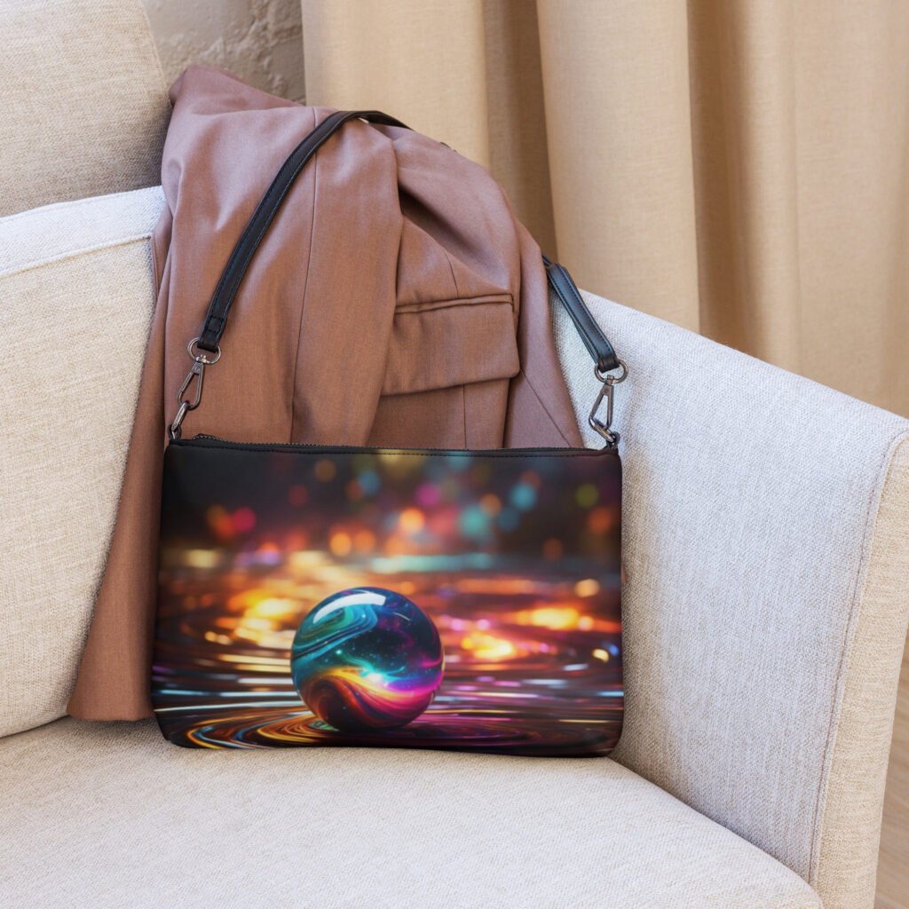Colourful 3d sphere Crossbody bag
