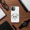Trouble face Tough Case for iPhone® - Image 4
