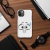 Trouble face Tough Case for iPhone® - Image 6