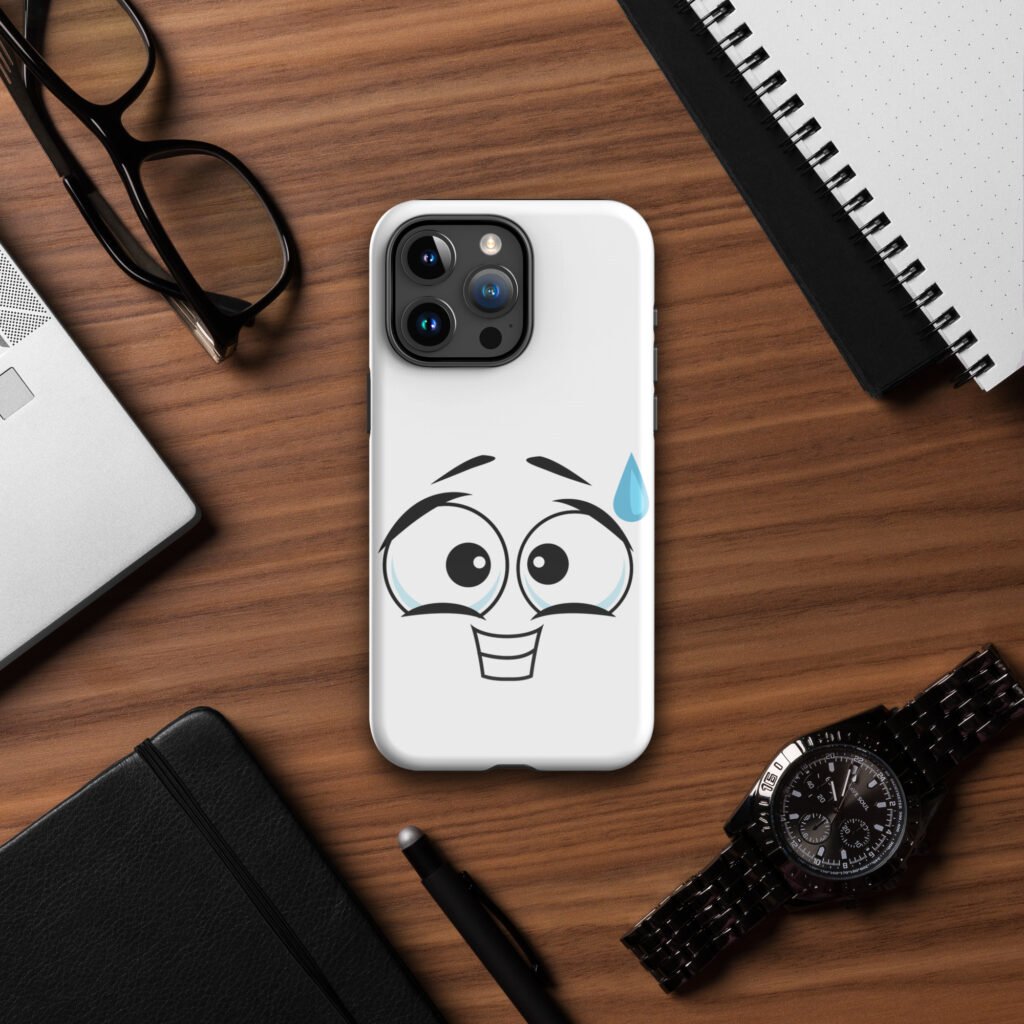 Trouble face Tough Case for iPhone®