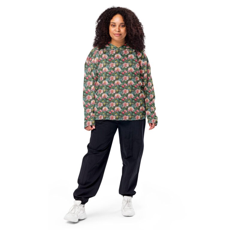 Flowers Recycled hockey fan jersey