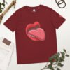 Tongue Unisex organic cotton t-shirt - Image 7