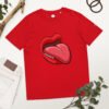 Tongue Unisex organic cotton t-shirt - Image 9