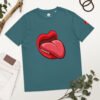 Tongue Unisex organic cotton t-shirt - Image 13