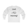 What are you looking at? Ultra Cotton Long Sleeve Tee - Image 2