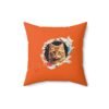 Little kitten Spun Polyester Square Pillow - Image 7