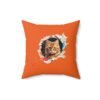 Little kitten Spun Polyester Square Pillow - Image 8