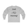 What are you looking at? Ultra Cotton Long Sleeve Tee - Image 4