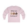 What are you looking at? Ultra Cotton Long Sleeve Tee - Image 21