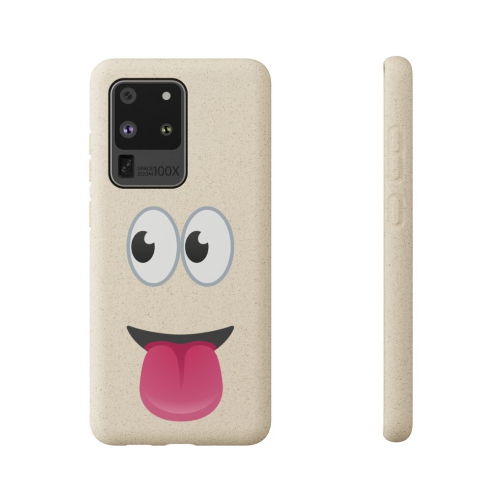 Silly face Biodegradable Cases