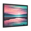Sunset Matte Canvas, Black Frame - Image 12