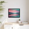 Sunset Matte Canvas, Black Frame - Image 14