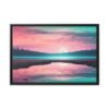 Sunset Matte Canvas, Black Frame - Image 16