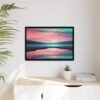 Sunset Matte Canvas, Black Frame - Image 19