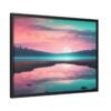 Sunset Matte Canvas, Black Frame - Image 22
