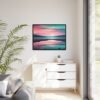 Sunset Matte Canvas, Black Frame - Image 34