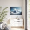 Mountain Matte Canvas, Black Frame - Image 5