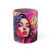 Girl - I'm only yours! accent Coffee Mug, 11oz