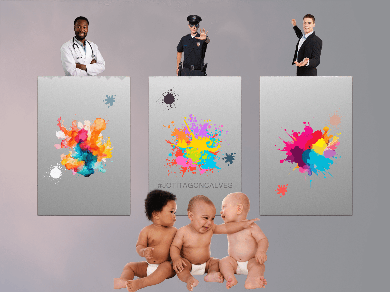 babies canvas