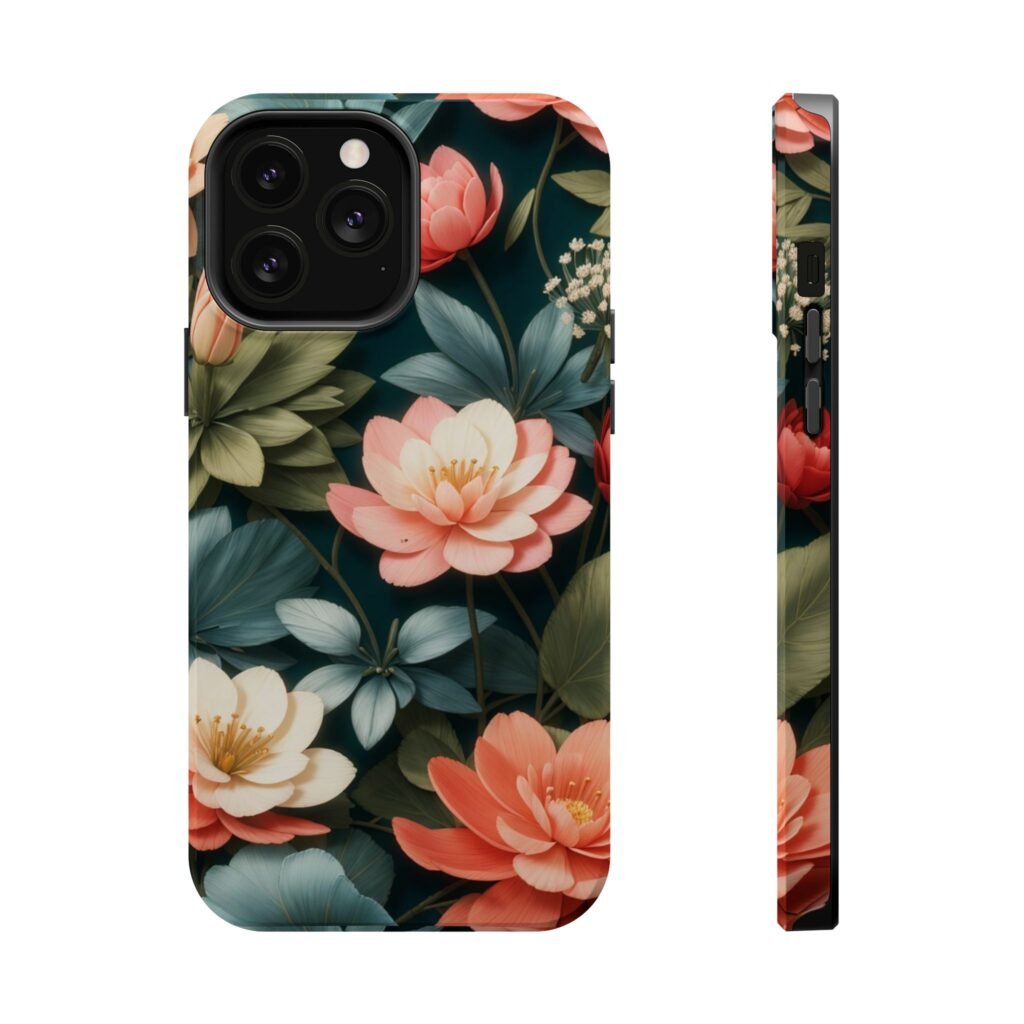 Flowery and colourful MagSafe Tough Cases