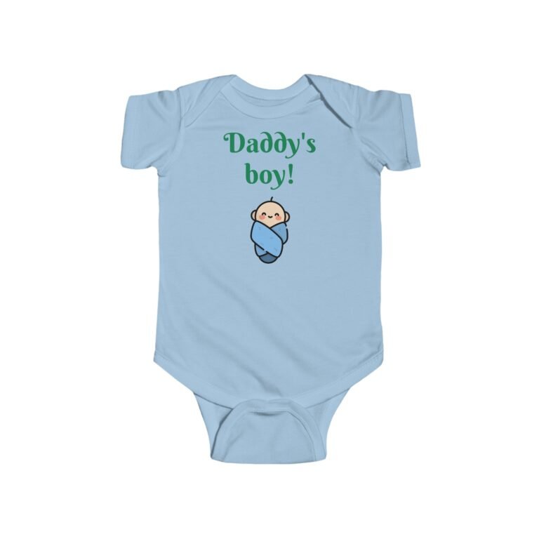 Daddy's boy! Infant Fine Jersey Bodysuit
