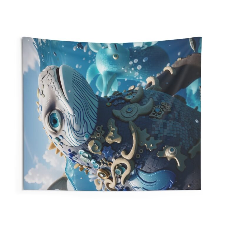 Big fish Indoor Wall Tapestries