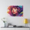 Colorful girl in Matte Canvas, Stretched - Image 28