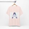 The "A" Letter Unisex Jersey Short Sleeve Tee - Image 66