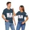The "A" letter Unisex Jersey Short Sleeve Tee