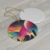 The dream city Ceramic Ornament, 4 Shapes - Image 2