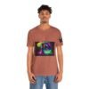 The "D" letter Unisex Jersey Short Sleeve Tee - Image 70