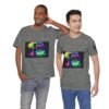 The "D" letter Unisex Jersey Short Sleeve Tee - Image 57