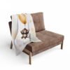 Flying monkey with a balloon Arctic Fleece Blanket - Image 10