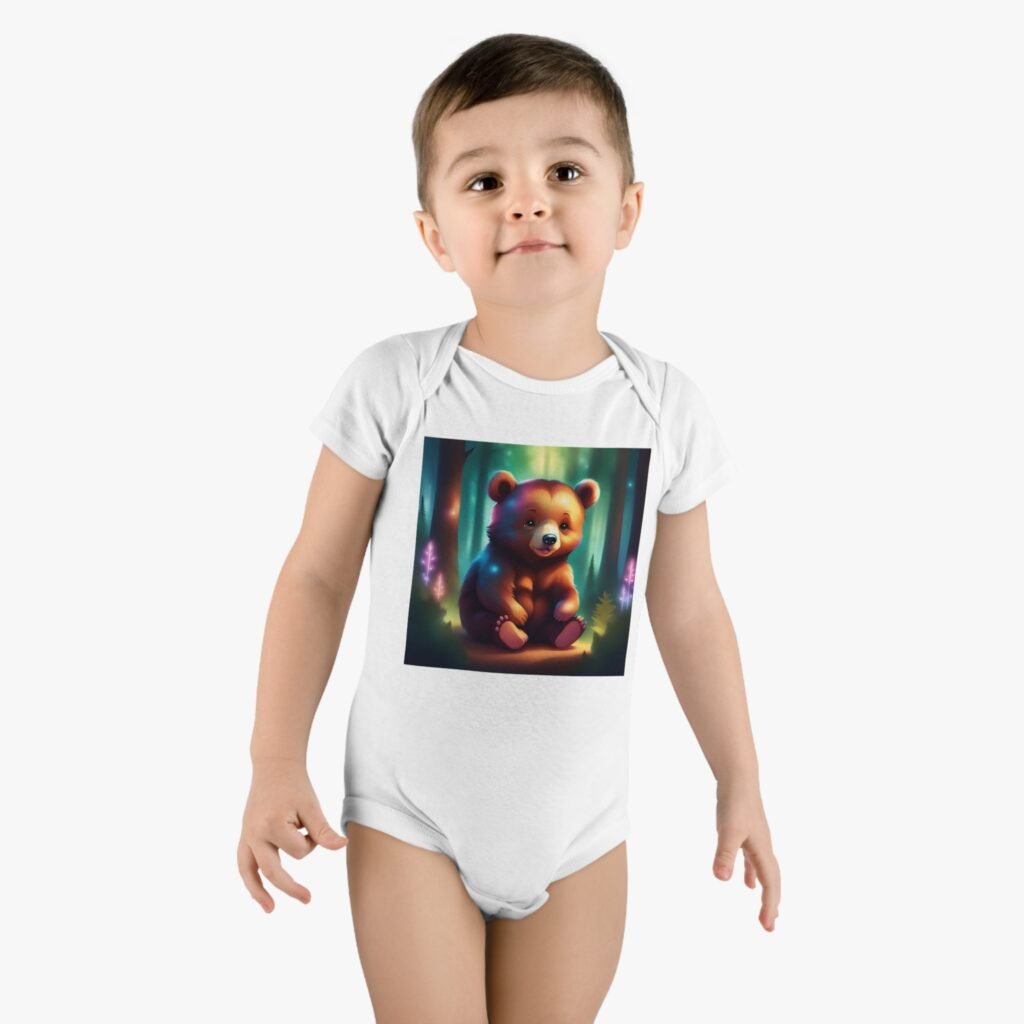 Little bear Onesie® Organic Baby Bodysuit