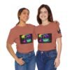 The "D" letter Unisex Jersey Short Sleeve Tee - Image 85