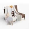 Flying monkey with a balloon Arctic Fleece Blanket - Image 16