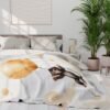 Flying monkey with a balloon Arctic Fleece Blanket - Image 5