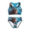 Ocean guardians Girls Two Piece Swimsuit (AOP) 3/4 Years