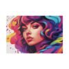 Colorful girl in Matte Canvas, Stretched - Image 34