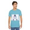 The "A" Letter Unisex Jersey Short Sleeve Tee - Image 20