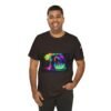 The "D" letter Unisex Jersey Short Sleeve Tee - Image 103
