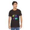 The "D" letter Unisex Jersey Short Sleeve Tee - Image 107