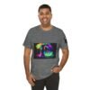 The "D" letter Unisex Jersey Short Sleeve Tee - Image 45
