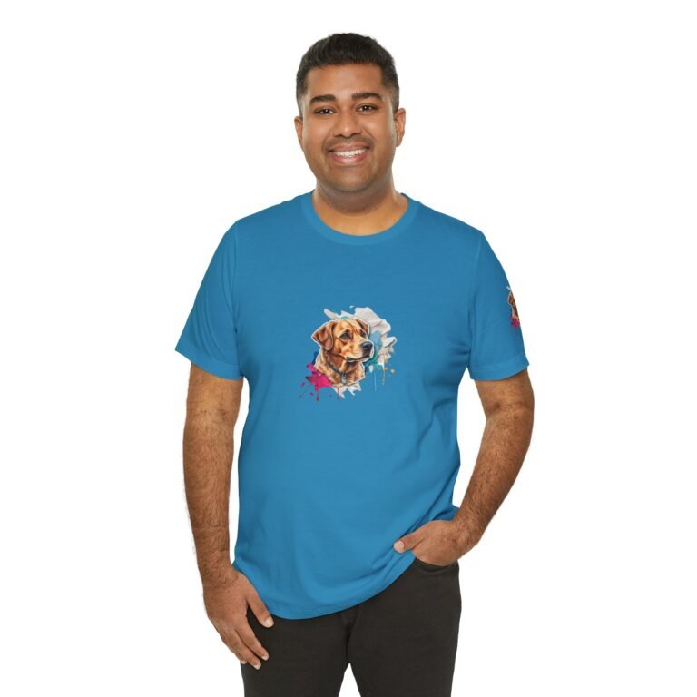 Dog in Unisex Jersey Short Sleeve Tee