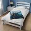 Ocean guardian - big fish Velveteen Plush Blanket - Image 9