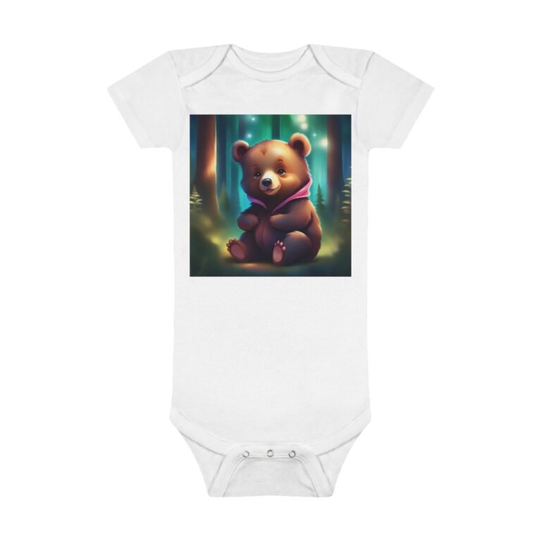 Little bear Onesie® Organic Baby Bodysuit