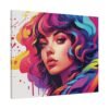 Colorful girl in Matte Canvas, Stretched - Image 17