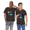 The "D" letter Unisex Jersey Short Sleeve Tee - Image 115