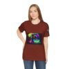 The "D" letter Unisex Jersey Short Sleeve Tee - Image 129