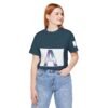 The "A" letter Unisex Jersey Short Sleeve Tee - Image 19